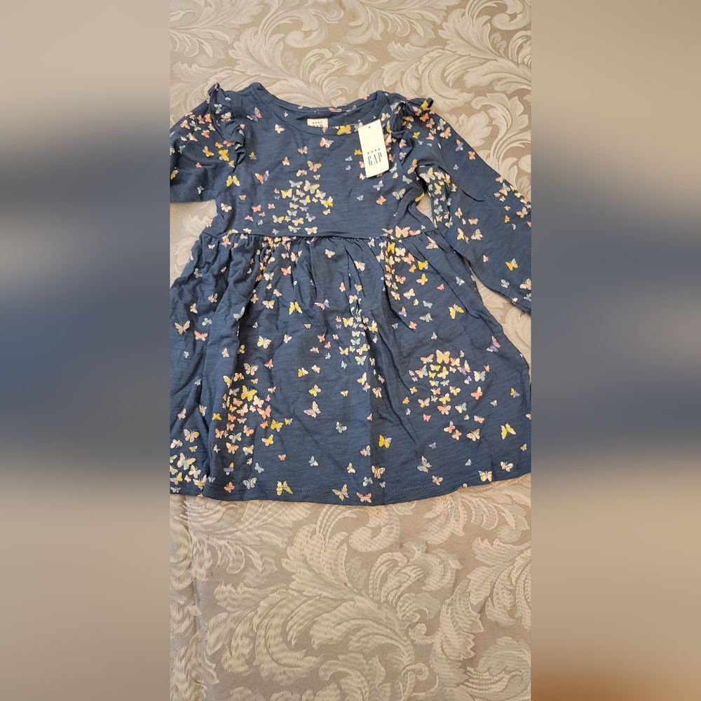 Gap Factory Dress Butterfly Print